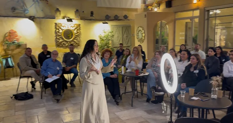 בוסגה מדיה בשטח - הרצאה, סדנה או פעילות מול קהל